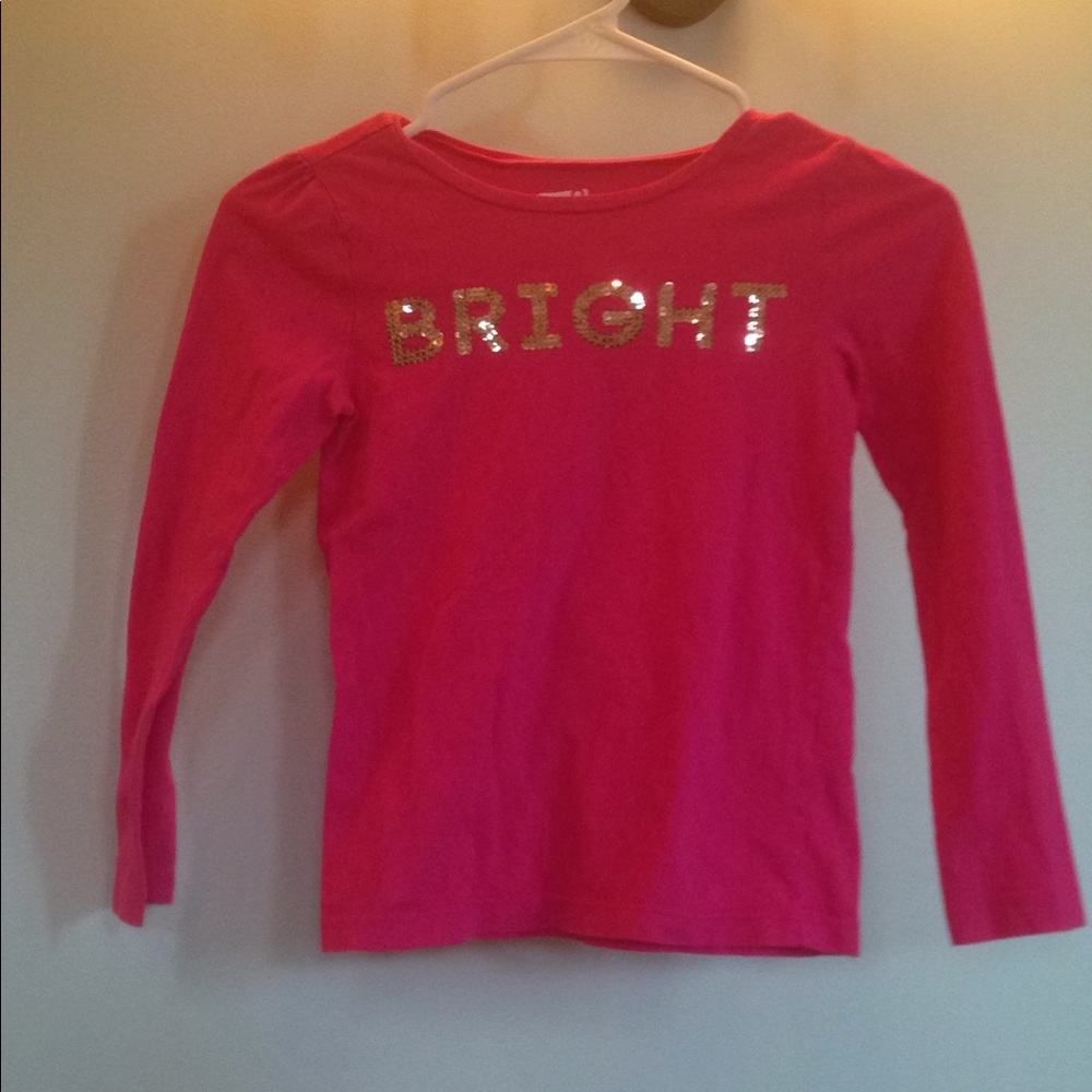 Pink shirt size 8 that says bride on it.